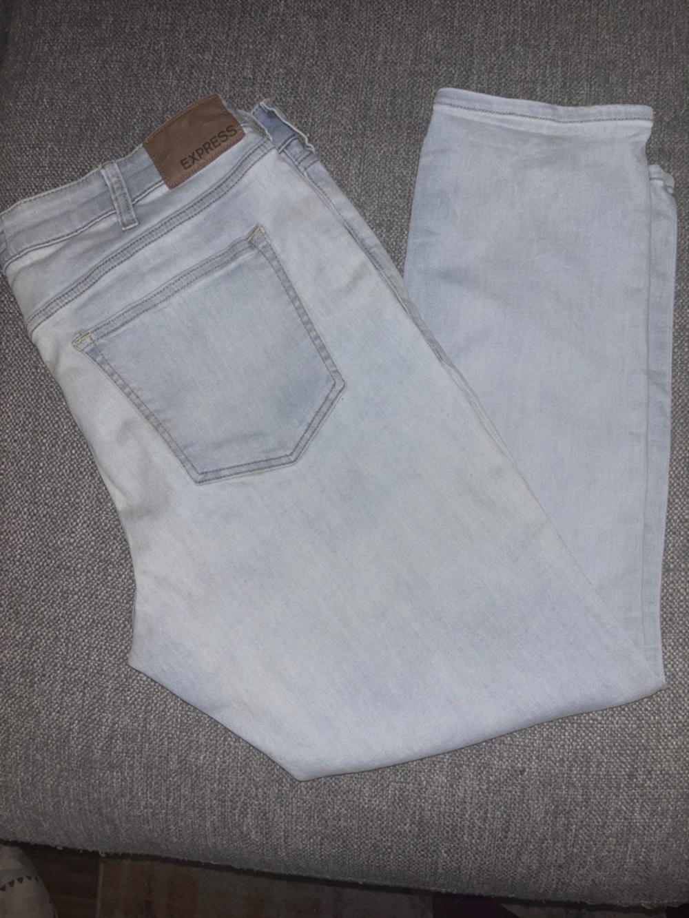 Express men’s Skinny Jeans - Light Blue Wash